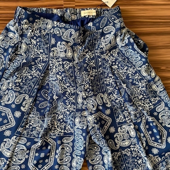 Nwt Sugar Lips Boho Culottes Pants Size XS - Picture 2 of 8